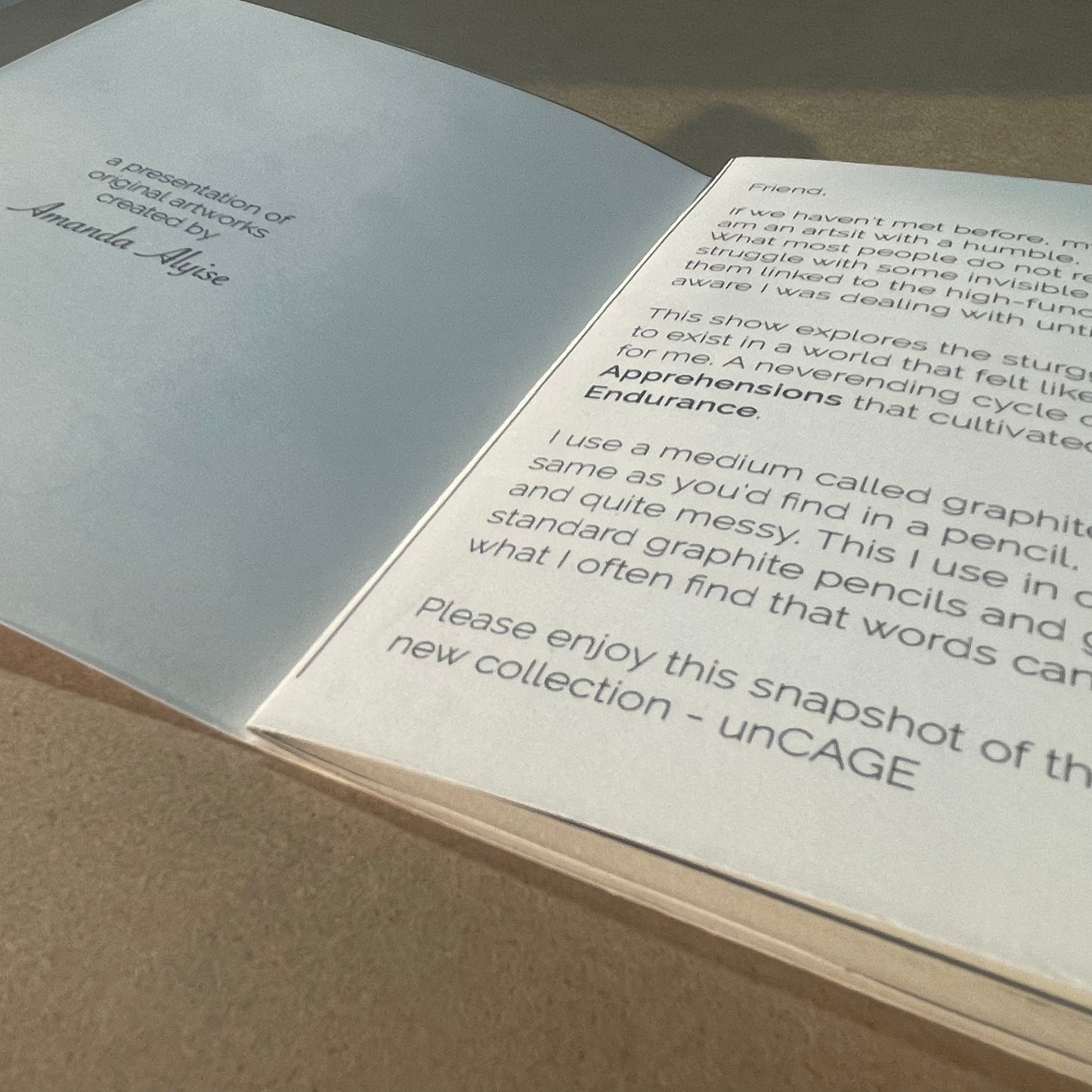 unCAGE Zine