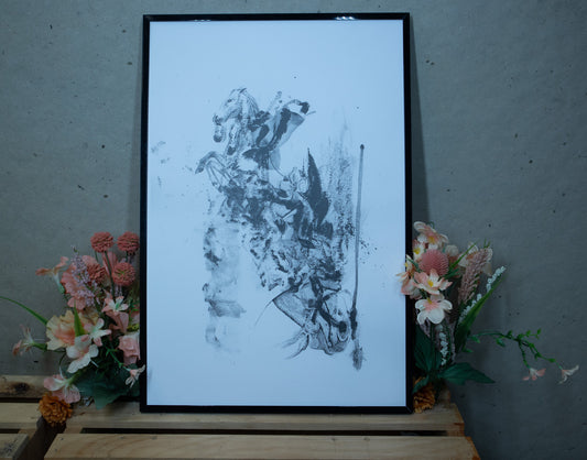 "Into the Sunset" | Art Print